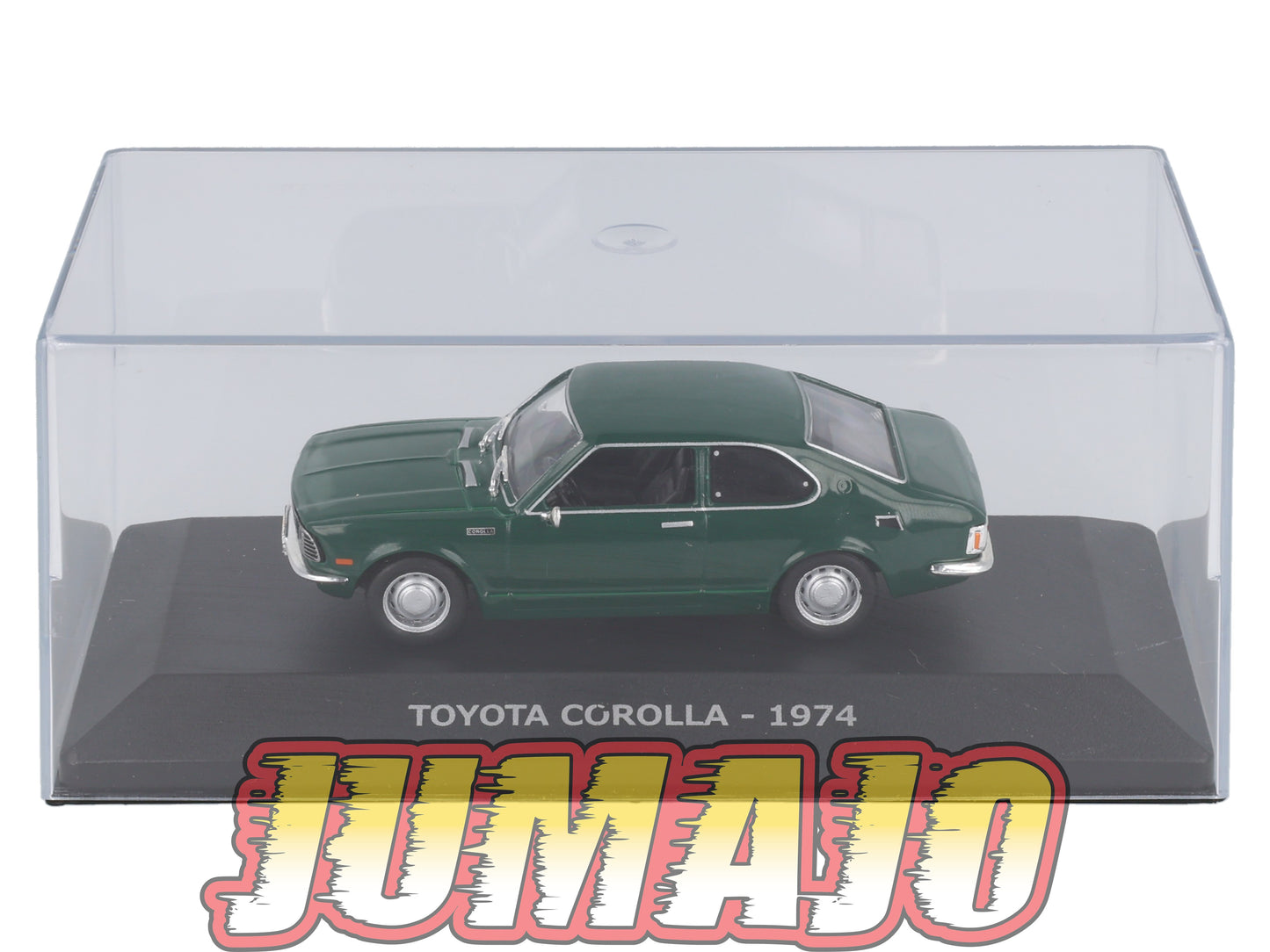 HAC48 1/43 NOREV Hachettes GRECE : TOYOTA Corolla 1974 Verte