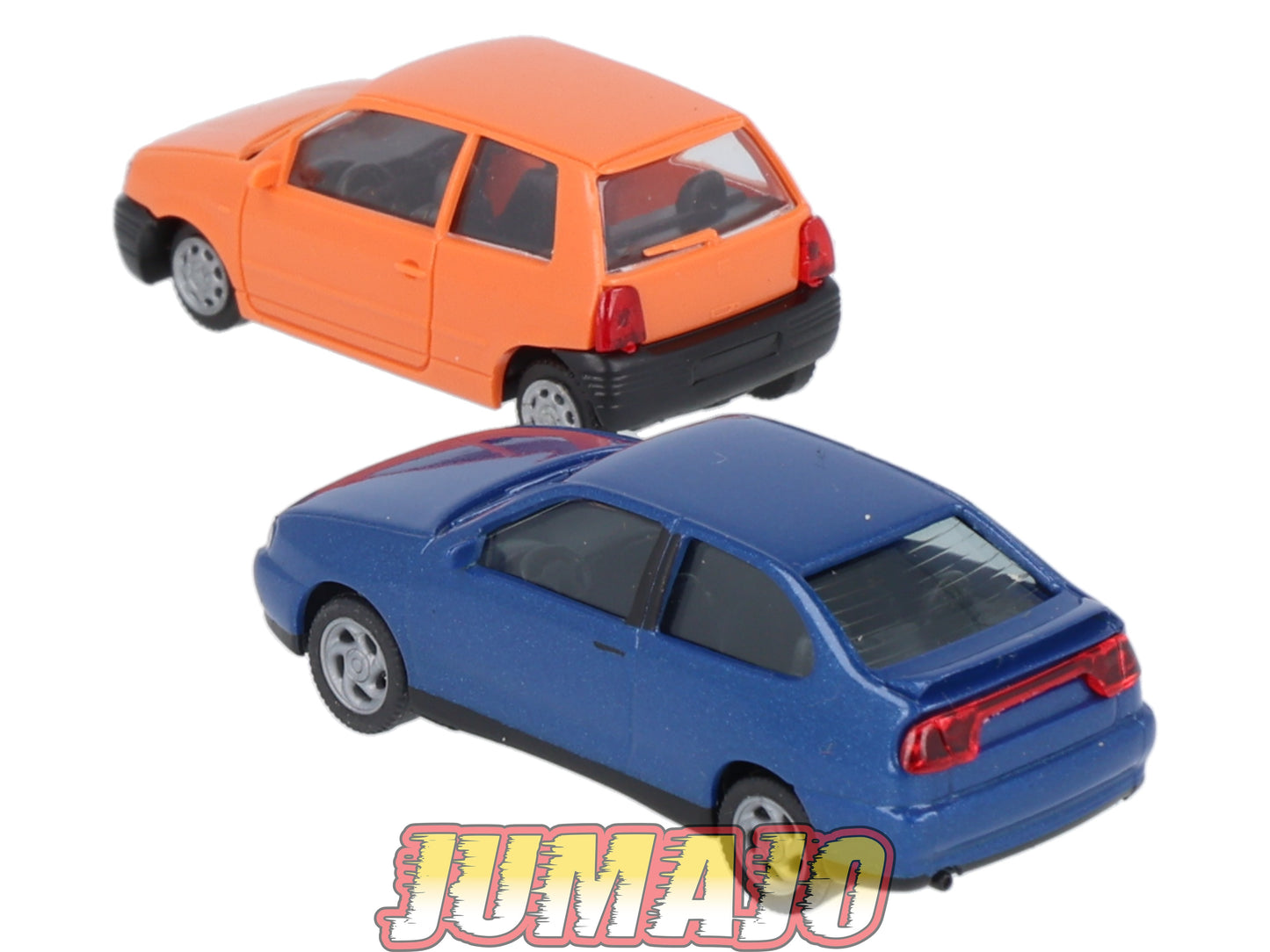 HO3 Lot de 2 voitures 1/87 HO HERPA & AMW automodelle Seat Arosa & Seat cordoba bleu