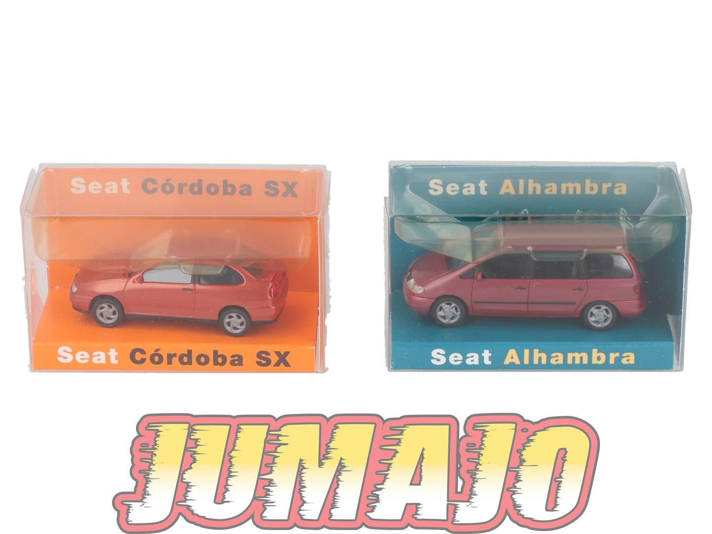 HO6 Lot de 2 voitures 1/87 HO HERPA SEAT cordoba bleu SX & Alhambra
