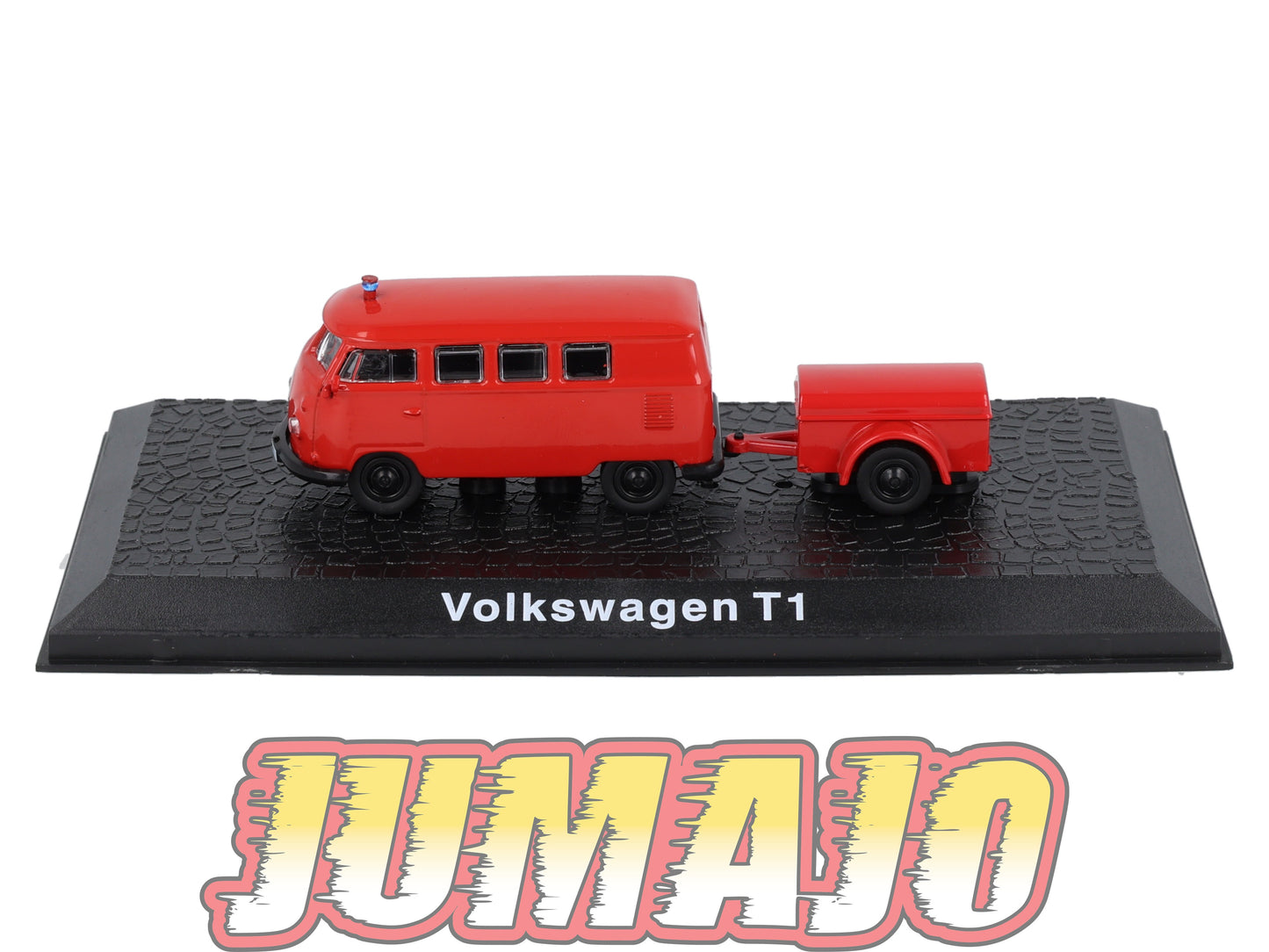 HO7 voitures 1/87 HO Allemagne VOLKSWAGEN T1 Pompiers Avec Remorque