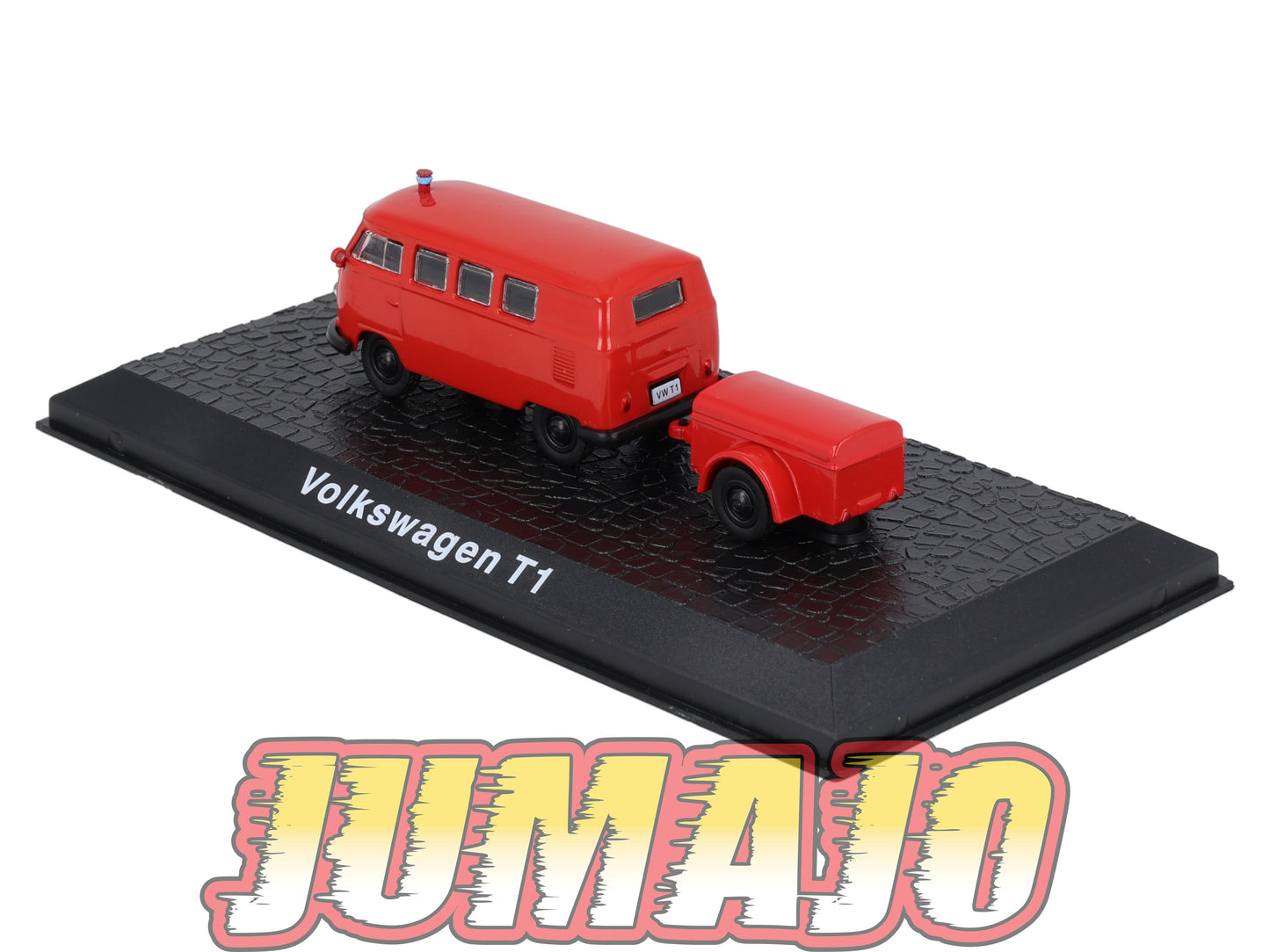 HO7 voitures 1/87 HO Allemagne VOLKSWAGEN T1 Pompiers Avec Remorque