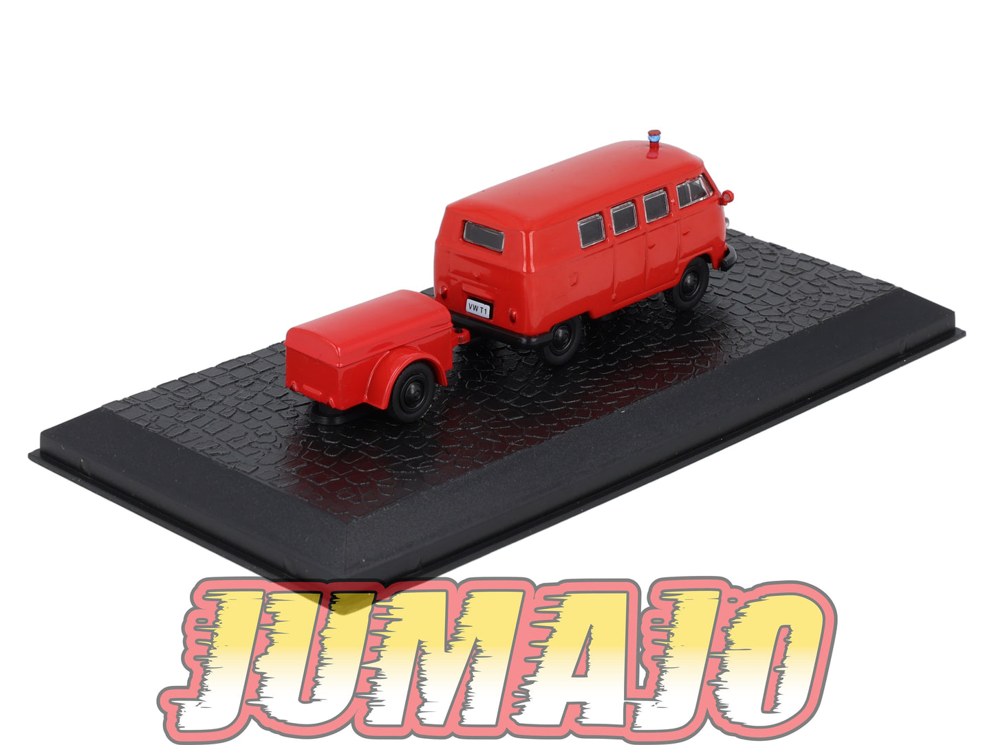 HO7 voitures 1/87 HO Allemagne VOLKSWAGEN T1 Pompiers Avec Remorque
