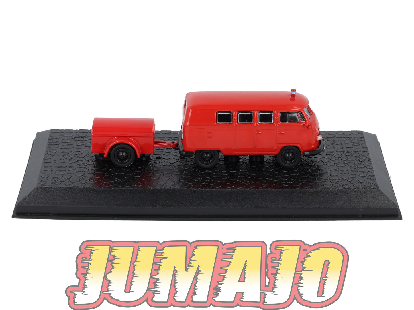 HO7 voitures 1/87 HO Allemagne VOLKSWAGEN T1 Pompiers Avec Remorque