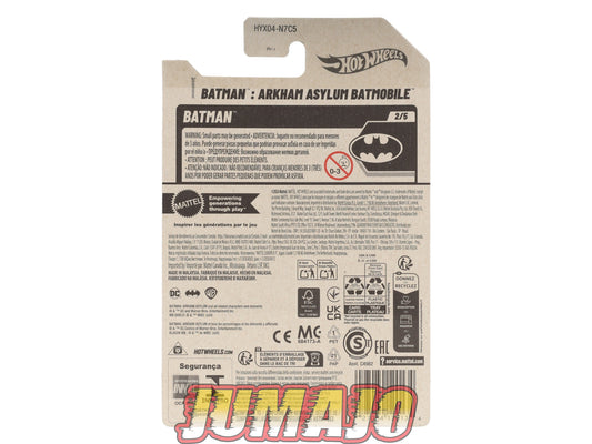 HW35 HYX04 voiture HOT WHEELS Batman arkham asylum batmobile