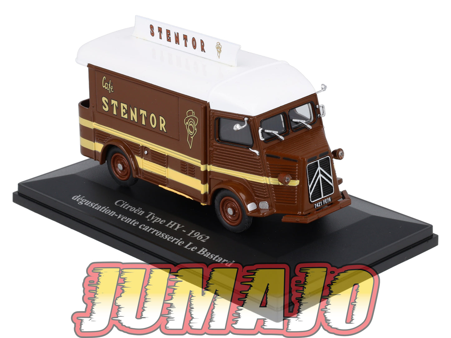 HY10 1/43 ELIGOR Hachette CITROEN Type HY Carrosserie Le Bastard Café STENTOR