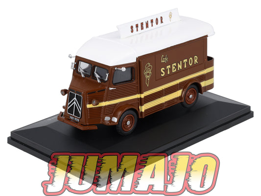 HY10 1/43 ELIGOR Hachette CITROEN Type HY Carrosserie Le Bastard Café STENTOR