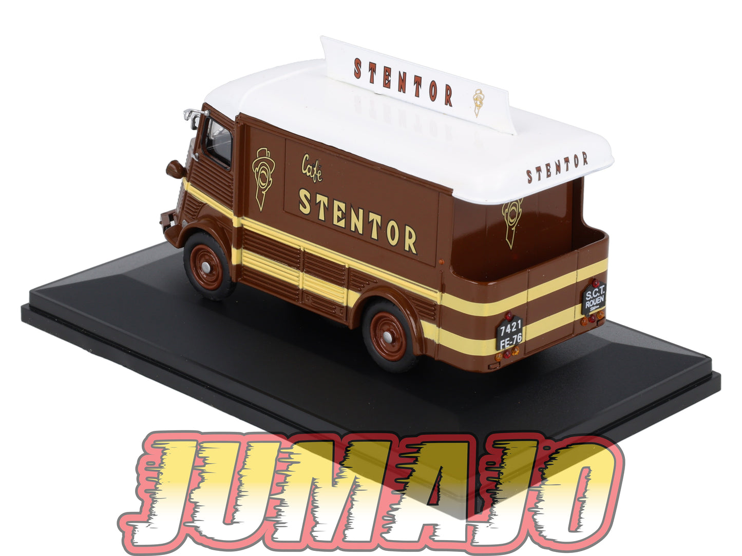 HY10 1/43 ELIGOR Hachette CITROEN Type HY Carrosserie Le Bastard Café STENTOR