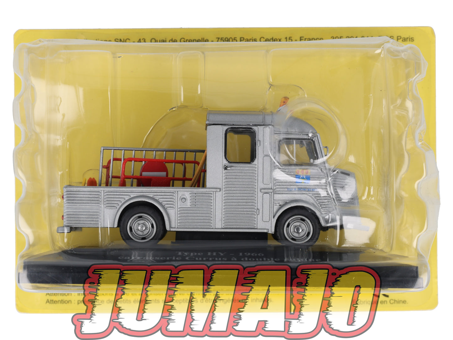 HY11 1/43 ELIGOR Hachette CITROEN Type HY Currus à double cabine 1966