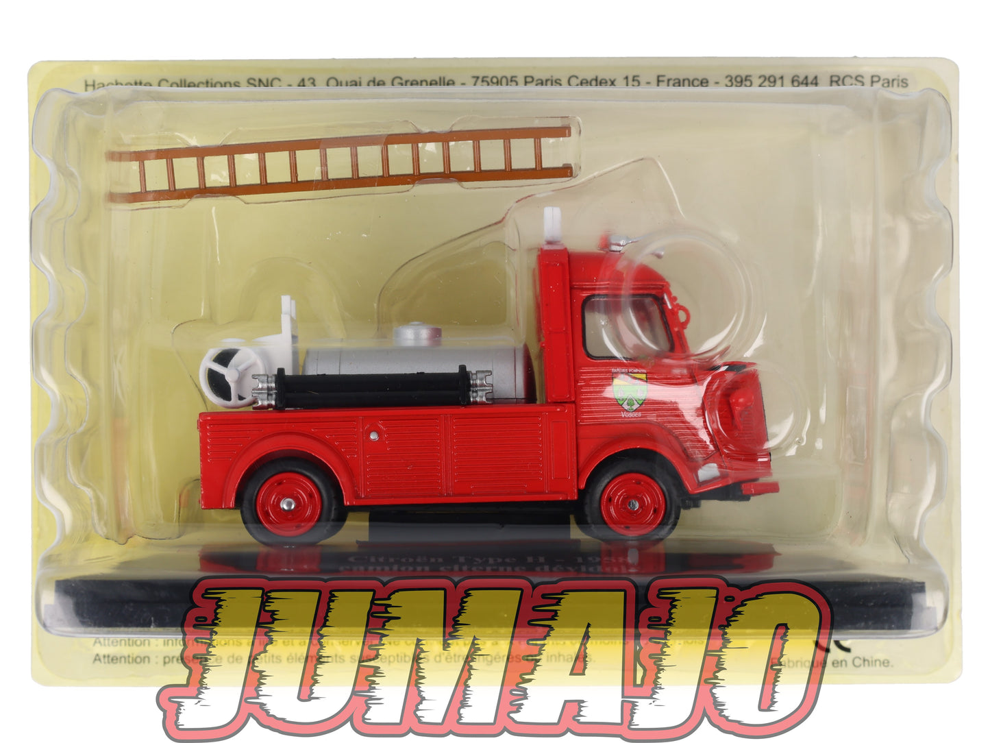 HY12 1/43 ELIGOR Hachette CITROEN Type H Camion Citerne Dévidoir 1958