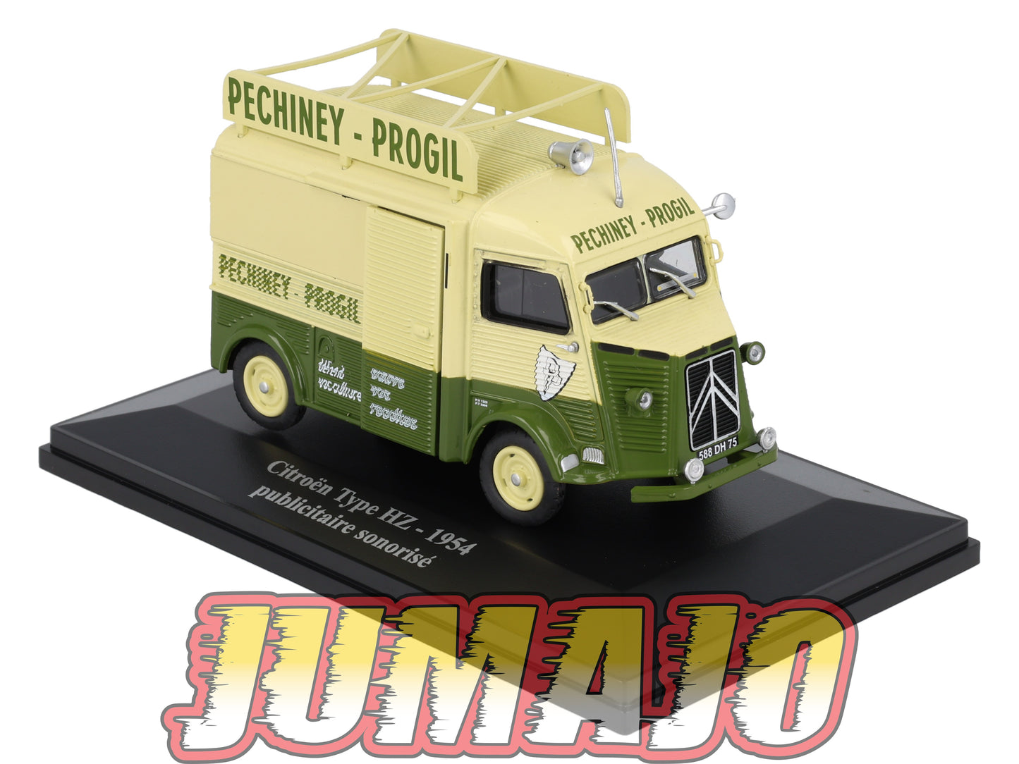 HY13 1/43 ELIGOR Hachette CITROEN Type HZ Sonorisé PECHINEY 1954