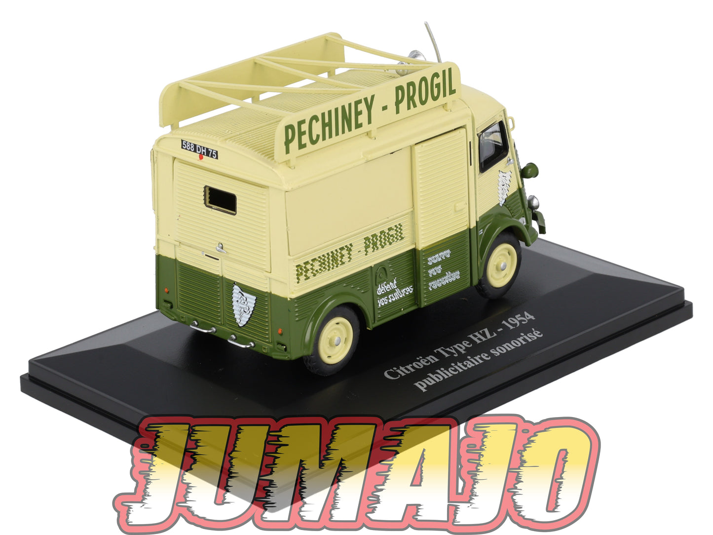 HY13 1/43 ELIGOR Hachette CITROEN Type HZ Sonorisé PECHINEY 1954