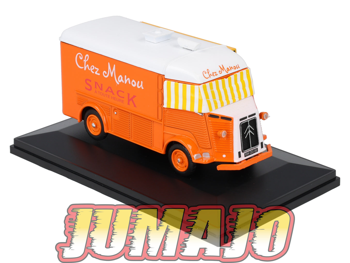 HY15 1/43 ELIGOR Hachette CITROEN Type H 72 Snack de Plage 1965