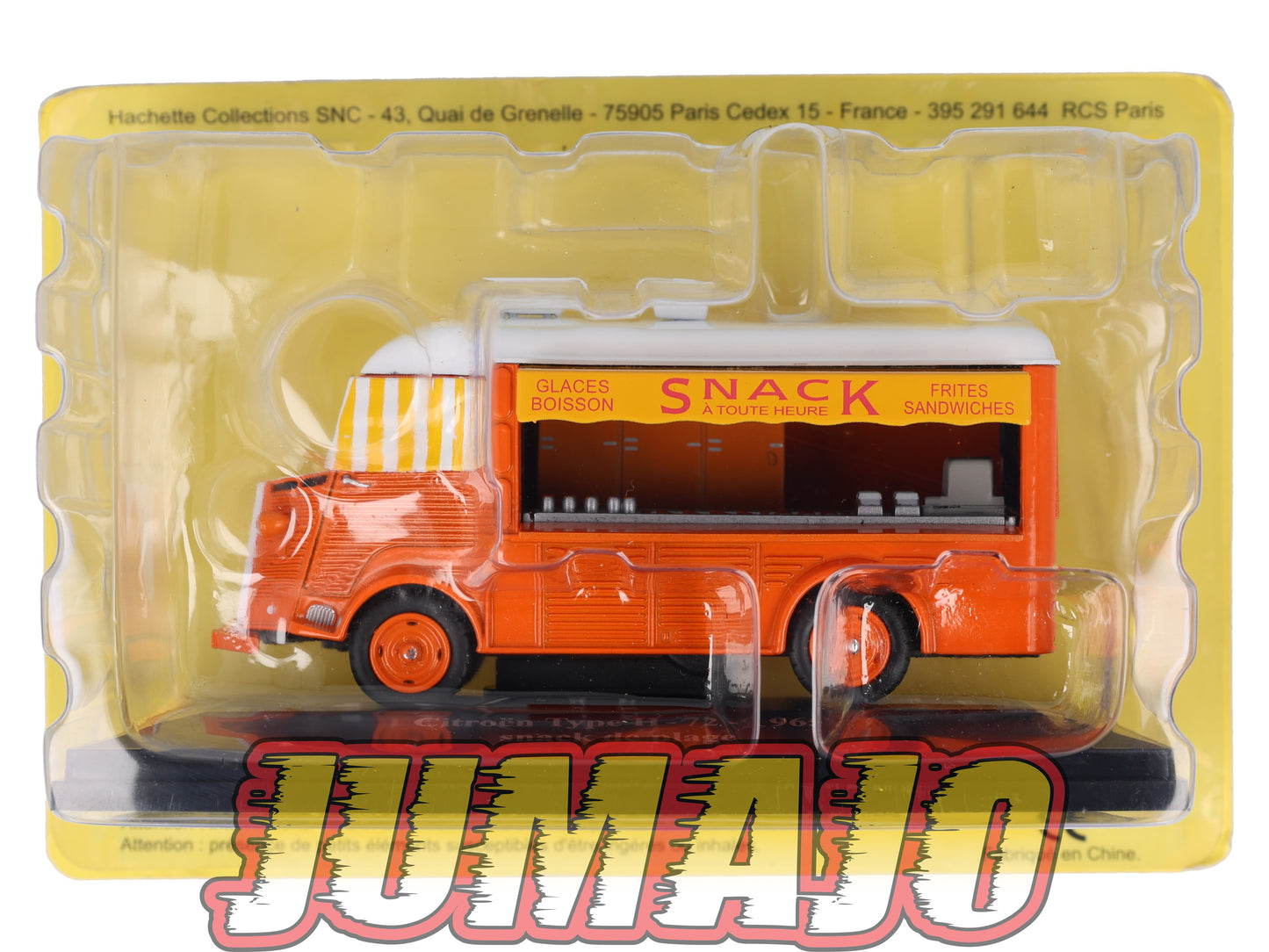 HY15 1/43 ELIGOR Hachette CITROEN Type H 72 Snack de Plage 1965