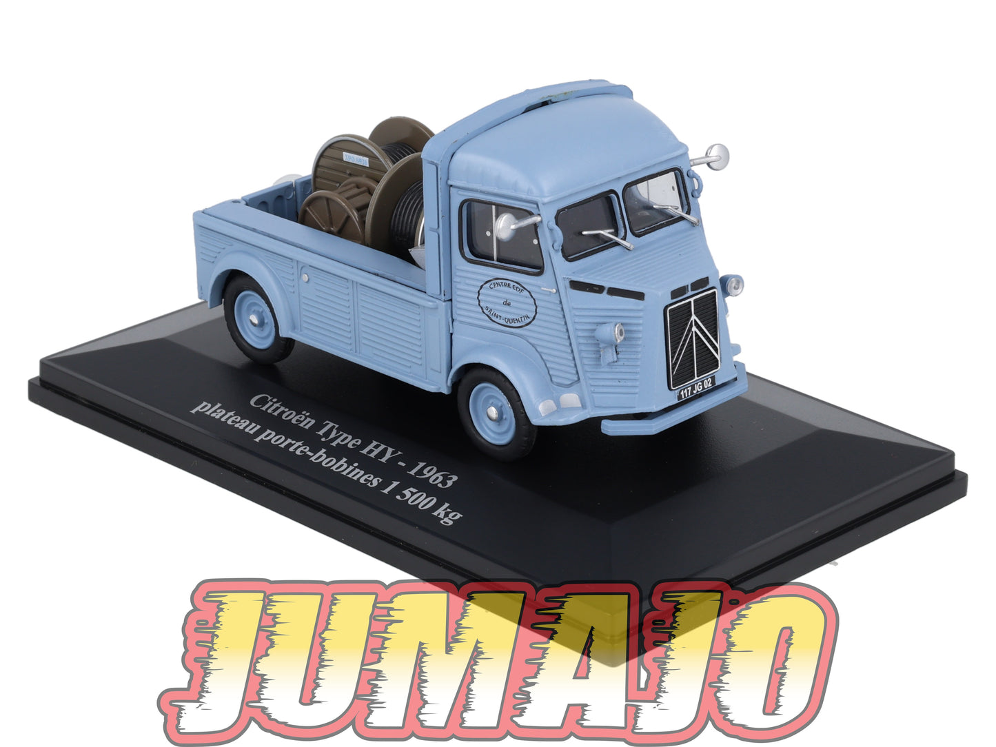 HY17 1/43 ELIGOR Hachette CITROEN Type HY Plateau porte-bobines 1500 kg 1963