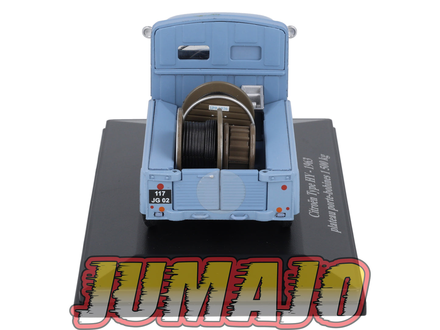 HY17 1/43 ELIGOR Hachette CITROEN Type HY Plateau porte-bobines 1500 kg 1963