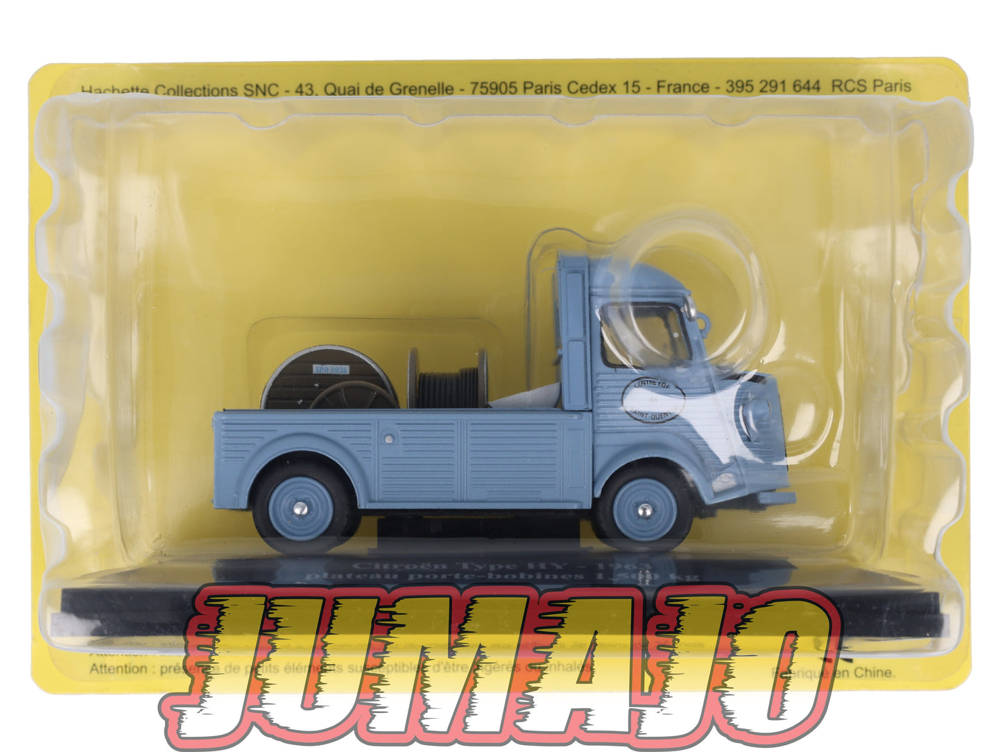 HY17 1/43 ELIGOR Hachette CITROEN Type HY Plateau porte-bobines 1500 kg 1963