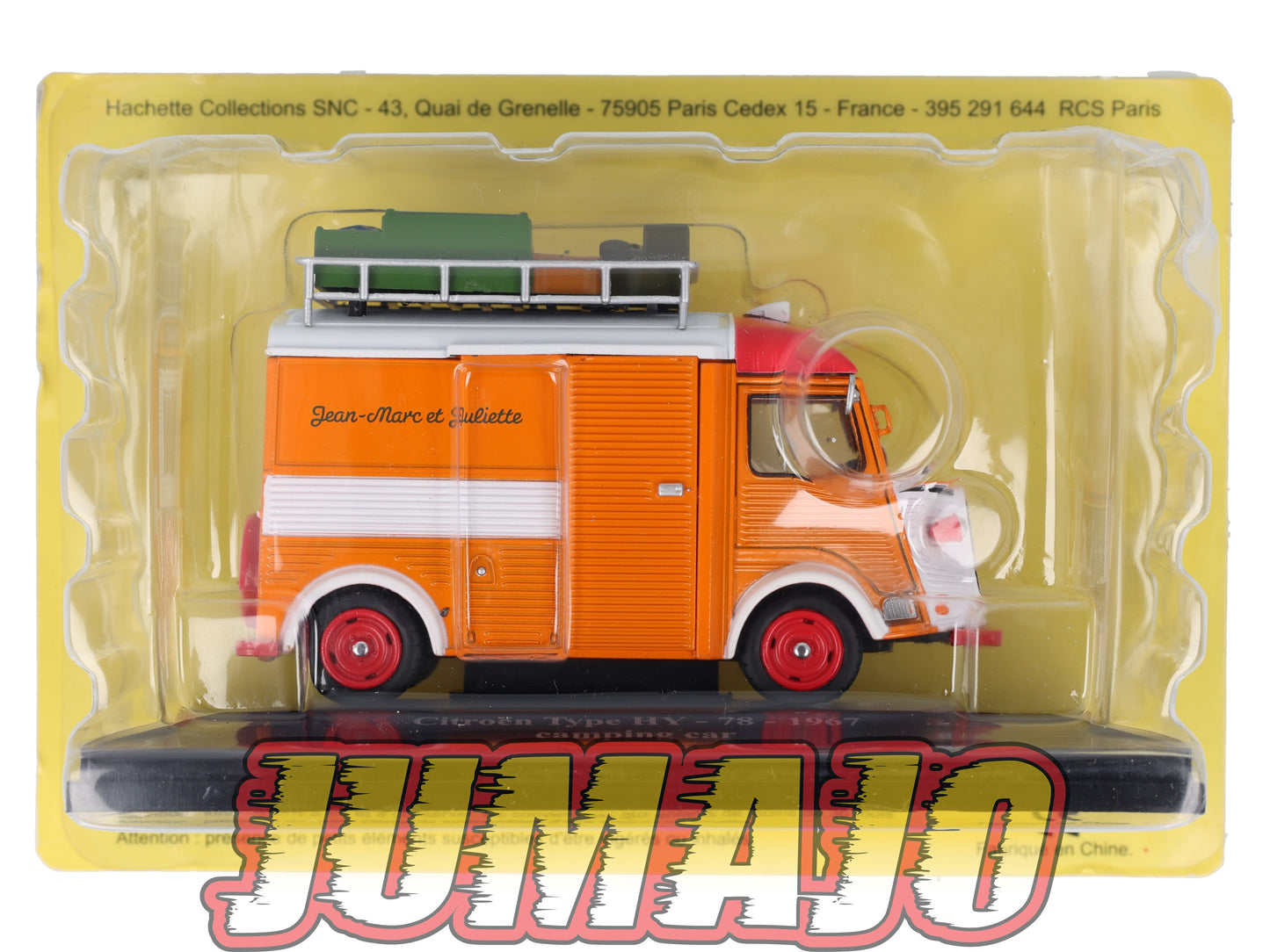 HY19 1/43 ELIGOR Hachette CITROEN Type HY 78 Camping car 1967