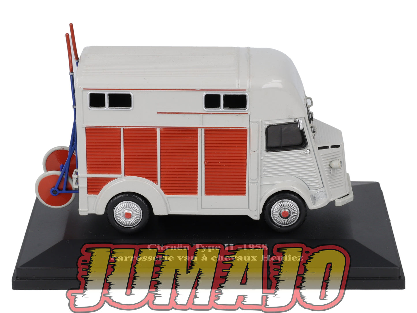HY1 1/43 ELIGOR Hachette CITROEN Type H Carrosserie Van à chevaux Heuliez 1958