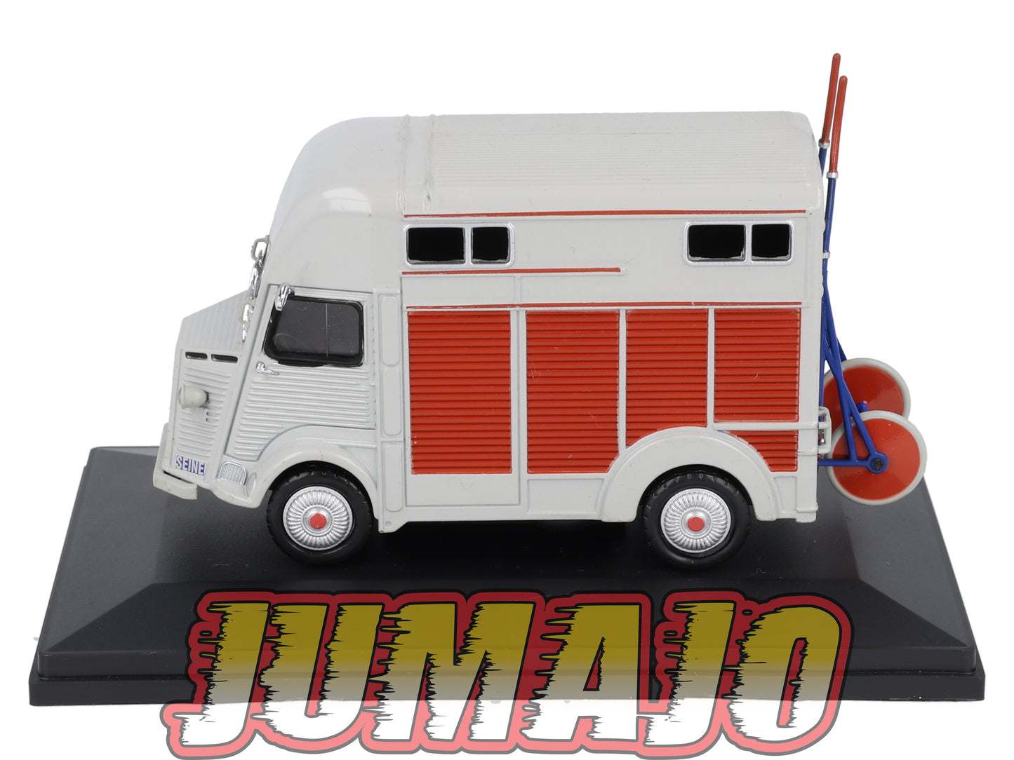 HY1 1/43 ELIGOR Hachette CITROEN Type H Carrosserie Van à chevaux Heuliez 1958