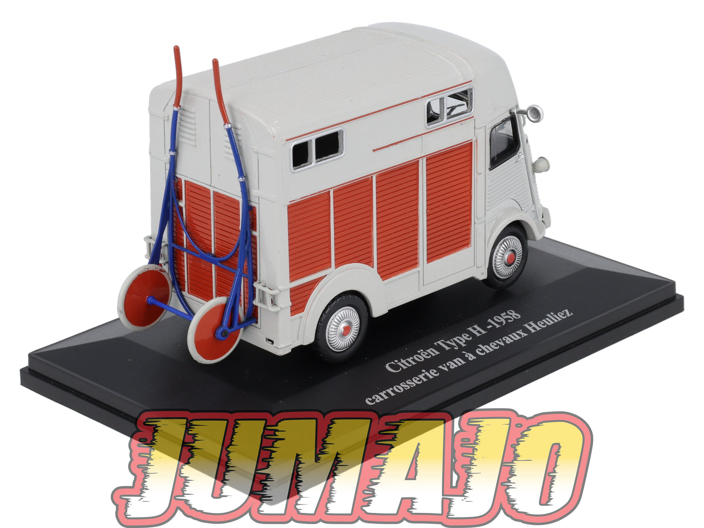 HY1 1/43 ELIGOR Hachette CITROEN Type H Carrosserie Van à chevaux Heuliez 1958