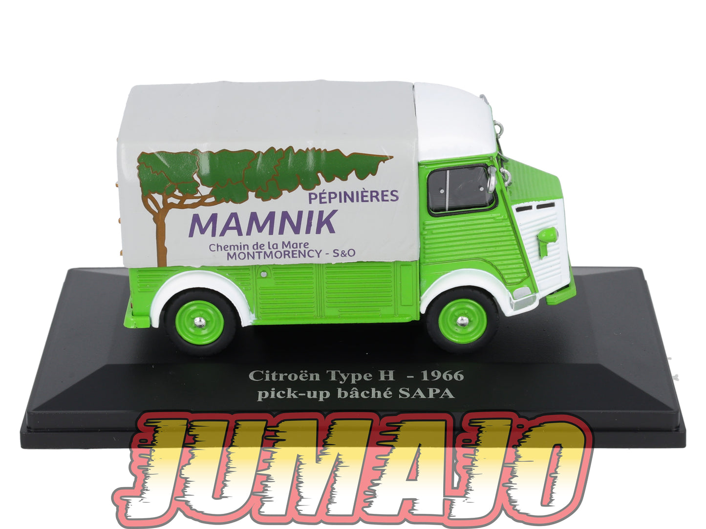 HY21 1/43 ELIGOR Hachette CITROEN Type H Pick-up bâché SAPA MAMNIK 1966