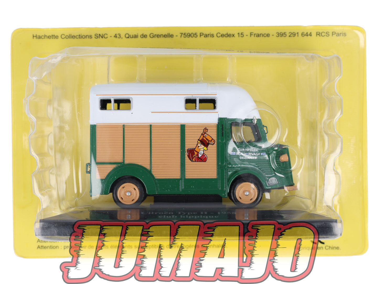 HY24 1/43 ELIGOR Hachette CITROEN Type H club Hippique 1958