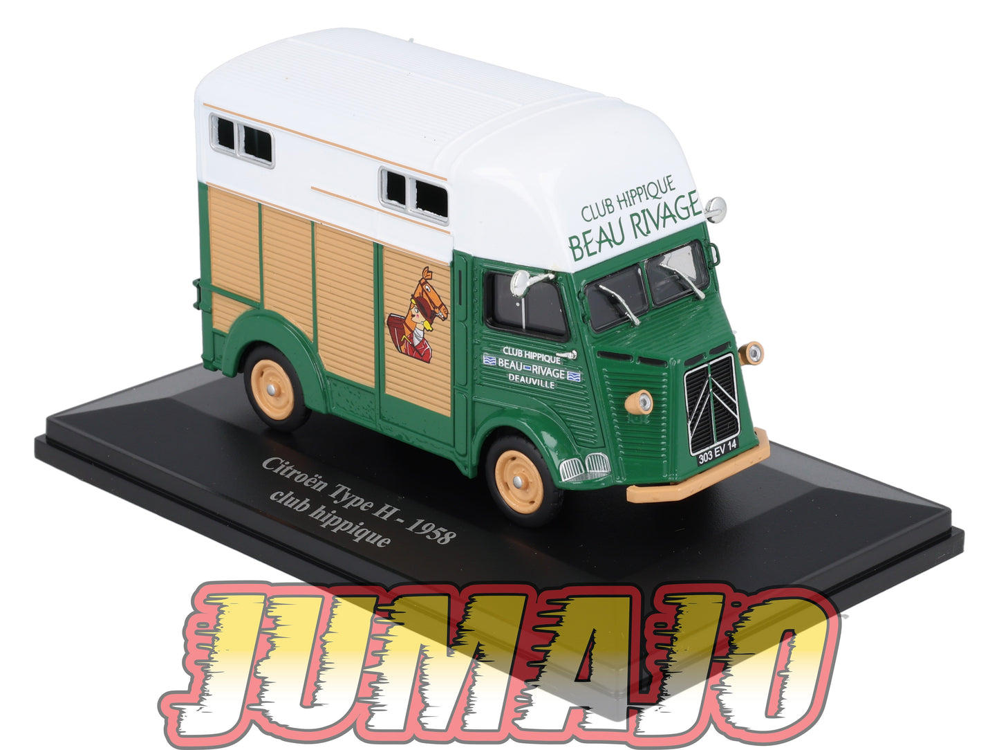 HY24 1/43 ELIGOR Hachette CITROEN Type H club Hippique 1958