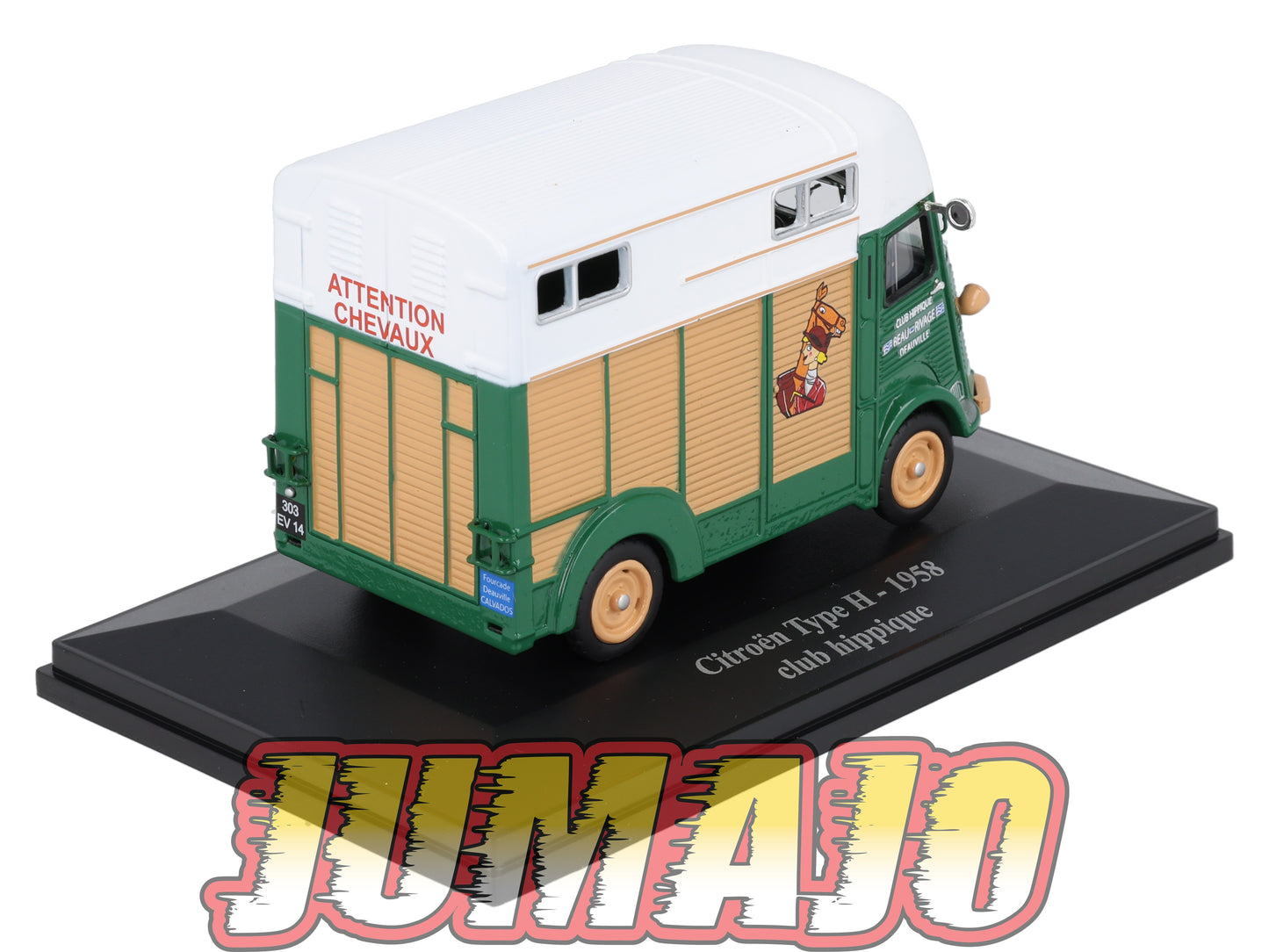 HY24 1/43 ELIGOR Hachette CITROEN Type H club Hippique 1958