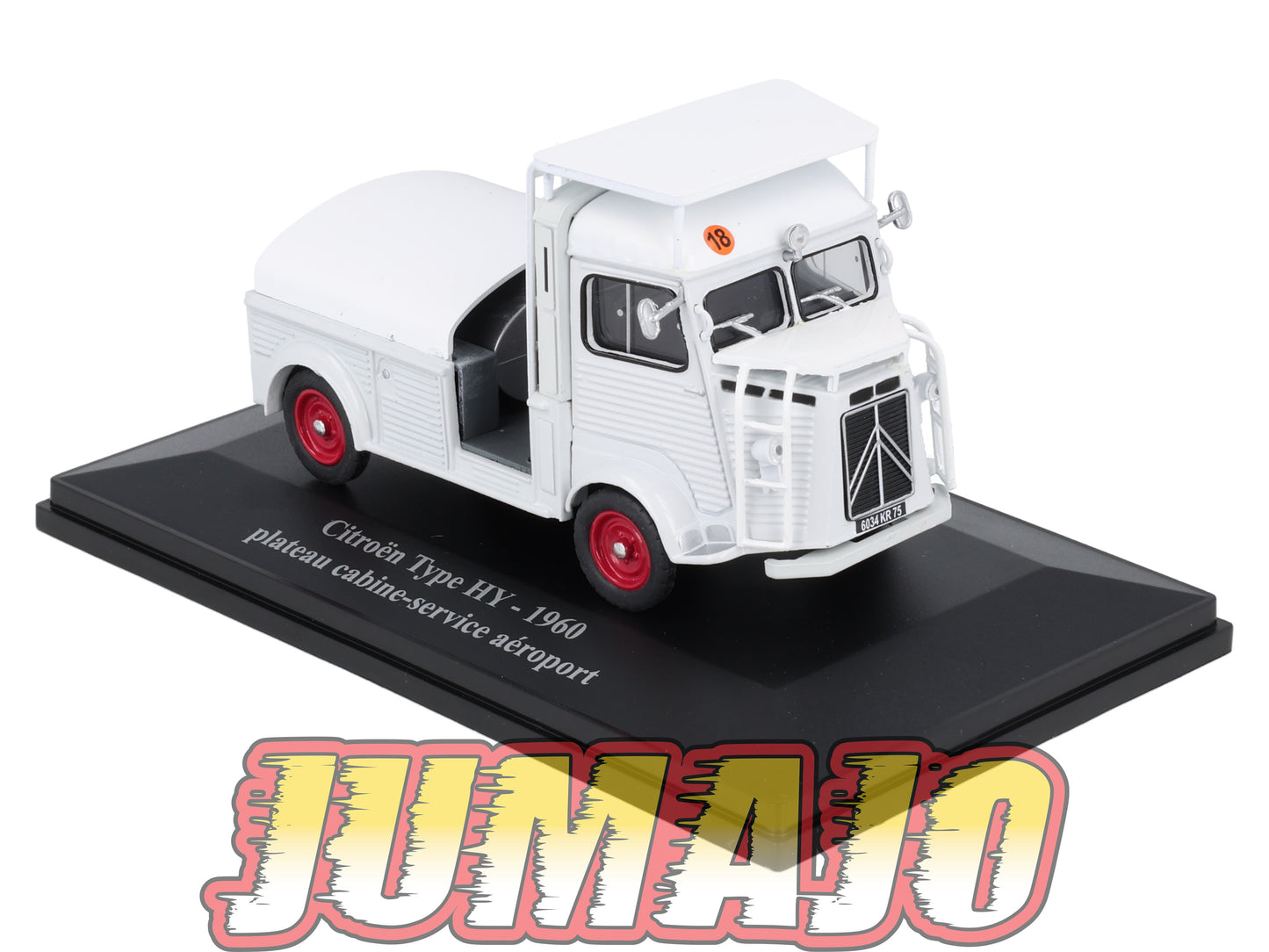 HY25 1/43 ELIGOR Hachette CITROEN Type HY Plateau cabine service aéroport 1960