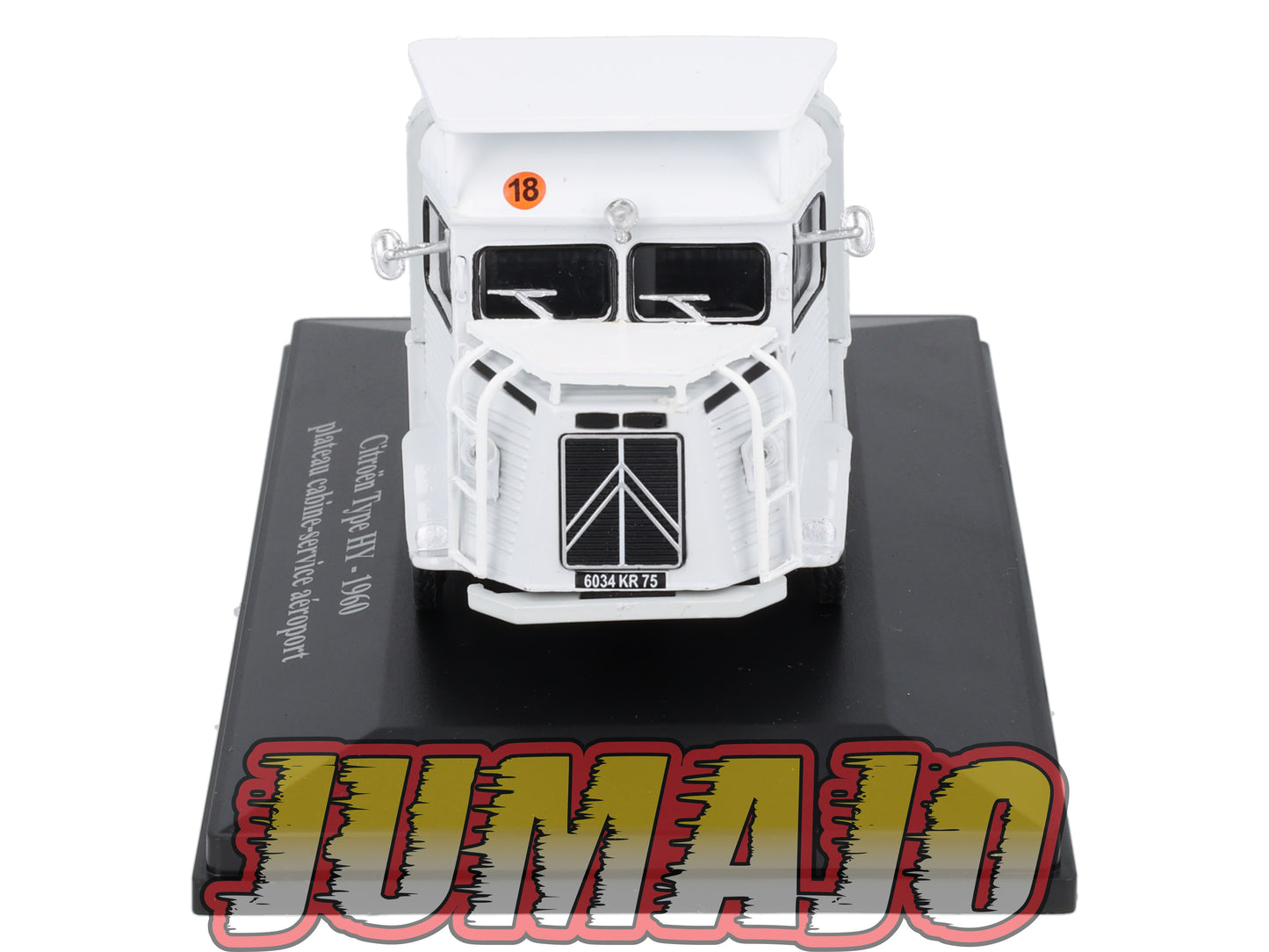 HY25 1/43 ELIGOR Hachette CITROEN Type HY Plateau cabine service aéroport 1960