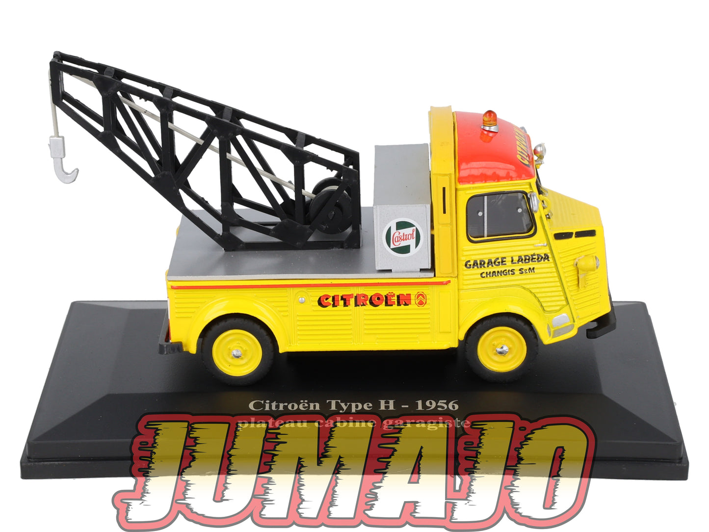 HY27 1/43 ELIGOR Hachette CITROEN Type H Plateau cabine garagiste SANS BOITE 1956