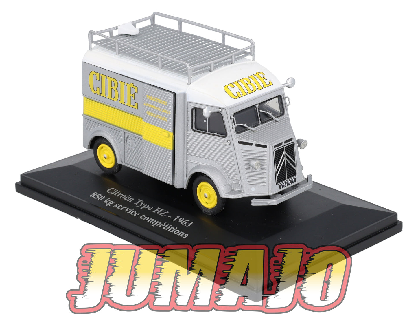 HY29 1/43 ELIGOR Hachette CITROEN Type HZ 850kg Service compétitions Cibie 1963