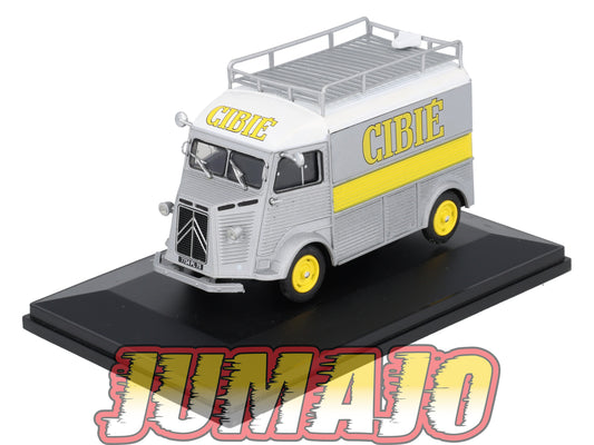 HY29 1/43 ELIGOR Hachette CITROEN Type HZ 850kg Service compétitions Cibie 1963