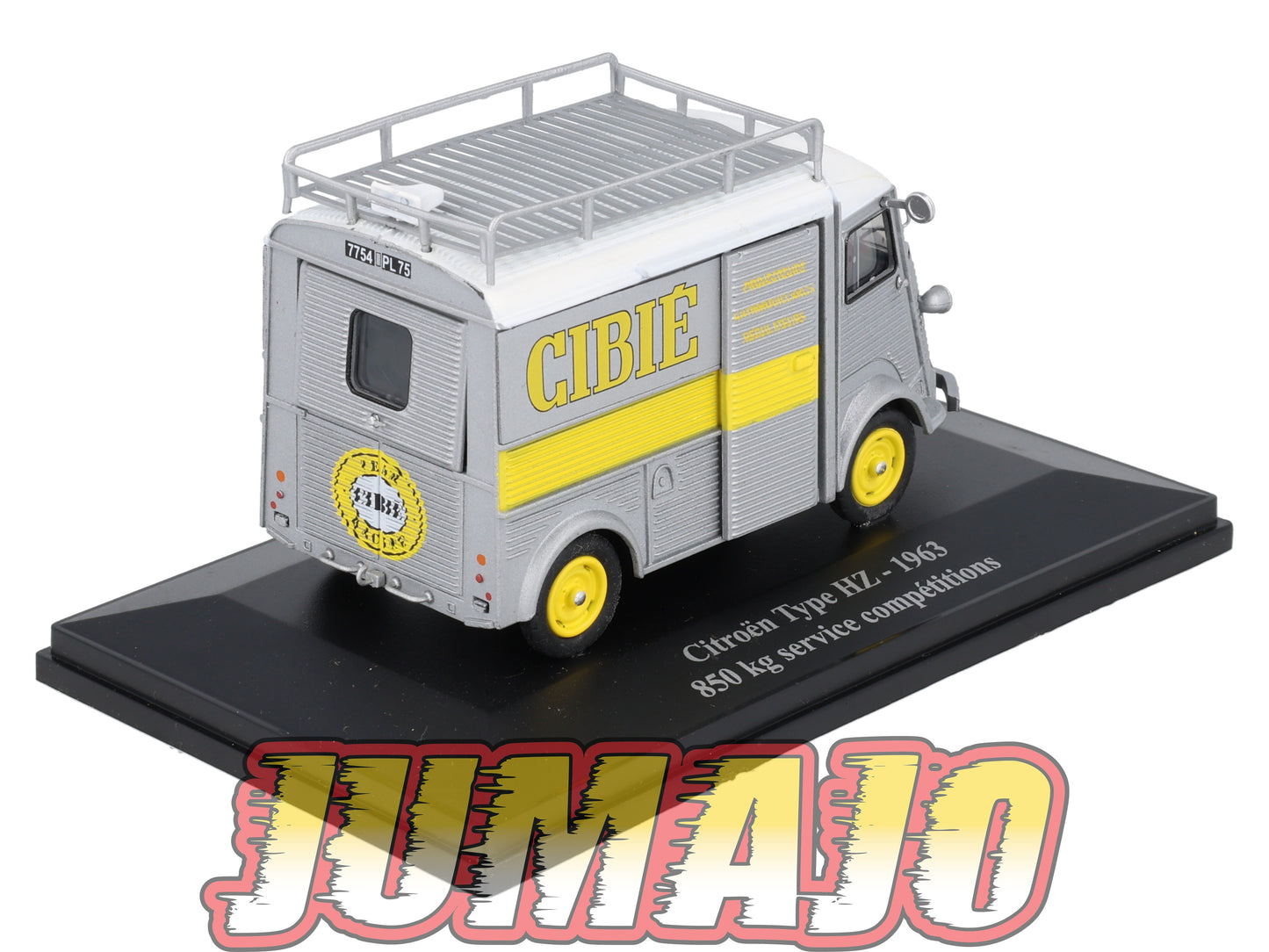 HY29 1/43 ELIGOR Hachette CITROEN Type HZ 850kg Service compétitions Cibie 1963