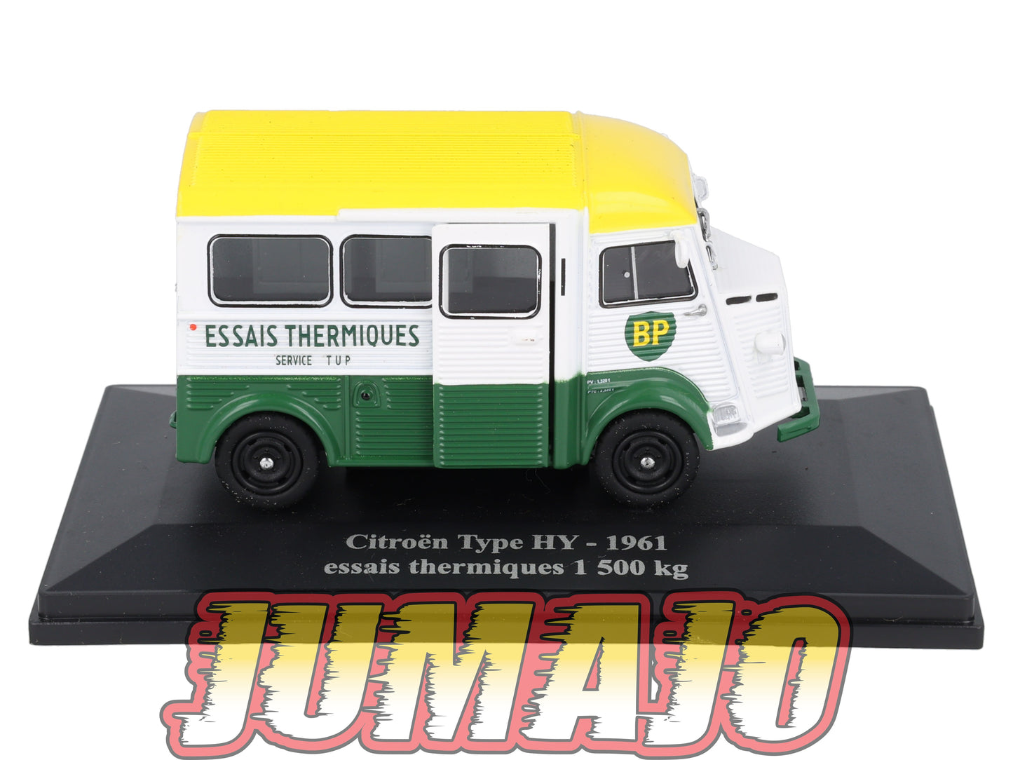HY32 1/43 ELIGOR Hachette CITROEN Type HY Essais thermiques BP 1500kg 1961
