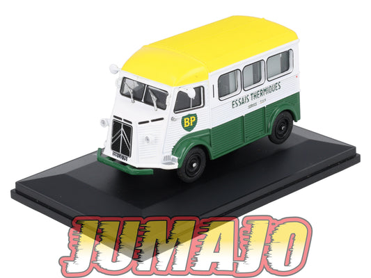 HY32 1/43 ELIGOR Hachette CITROEN Type HY Essais thermiques BP 1500kg 1961