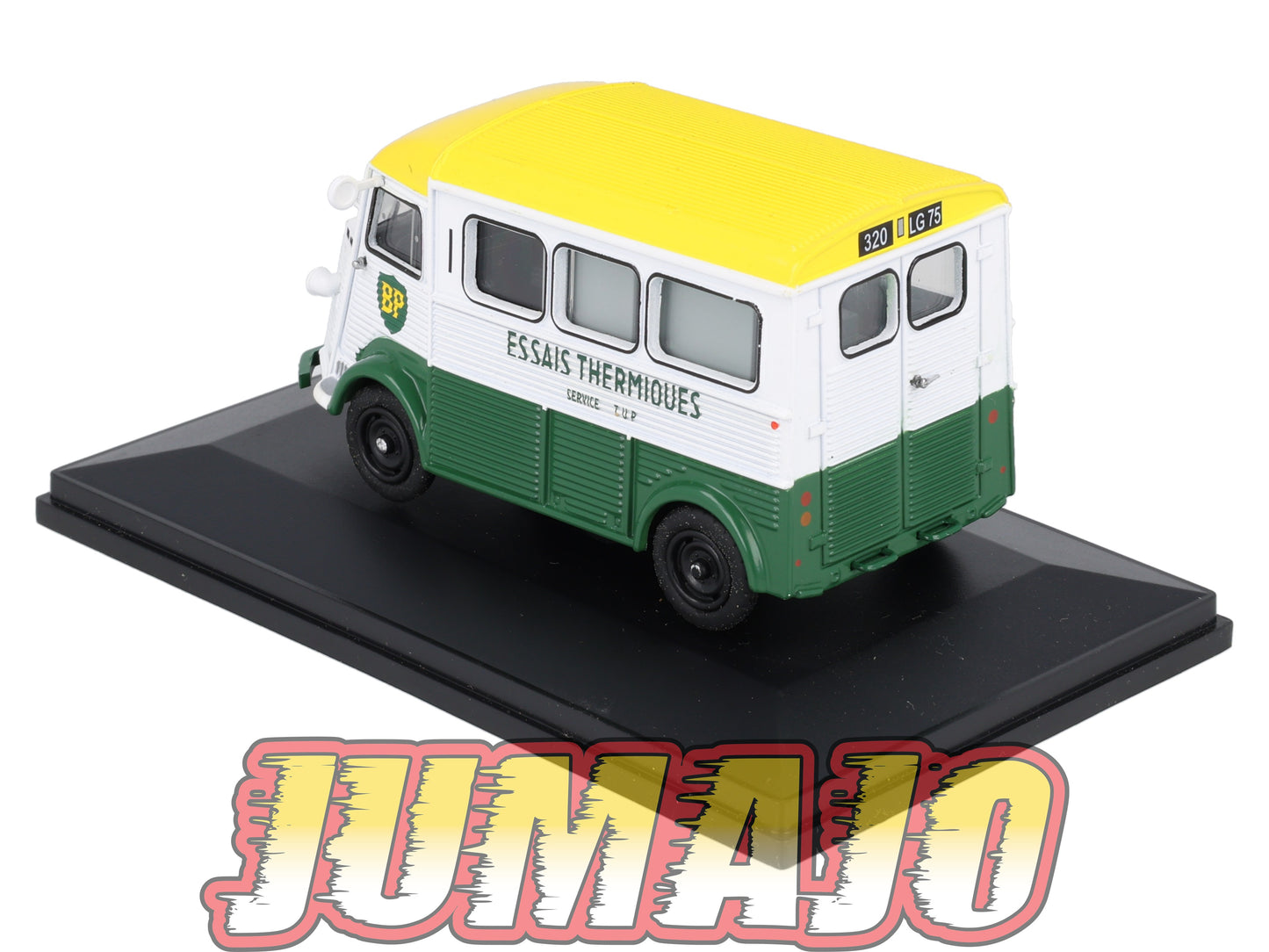HY32 1/43 ELIGOR Hachette CITROEN Type HY Essais thermiques BP 1500kg 1961