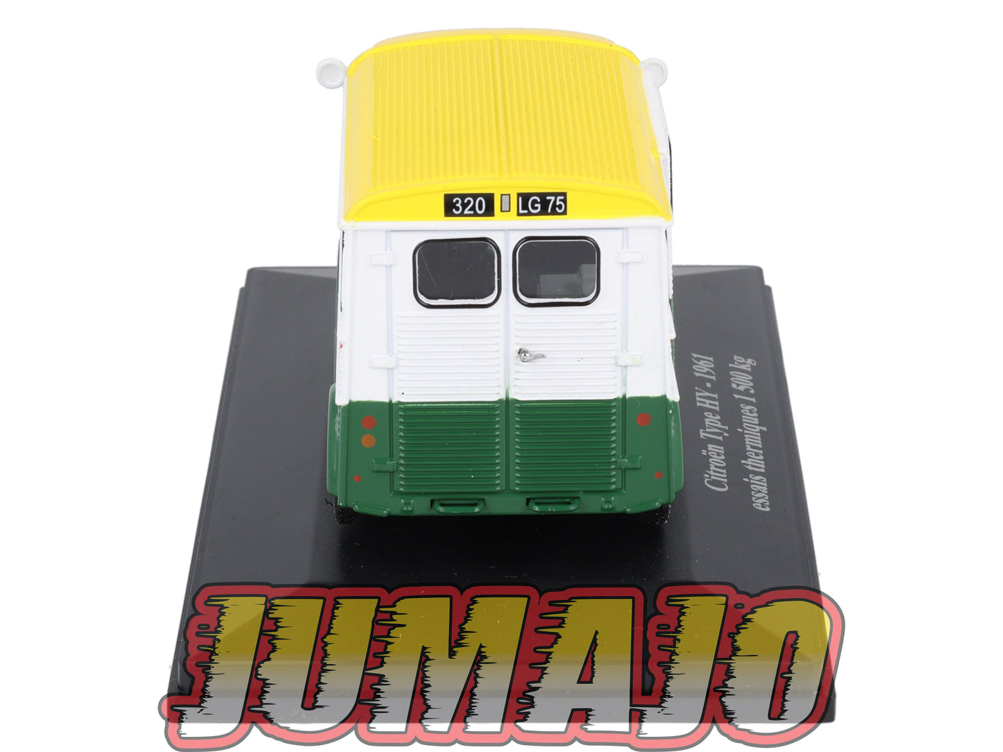 HY32 1/43 ELIGOR Hachette CITROEN Type HY Essais thermiques BP 1500kg 1961