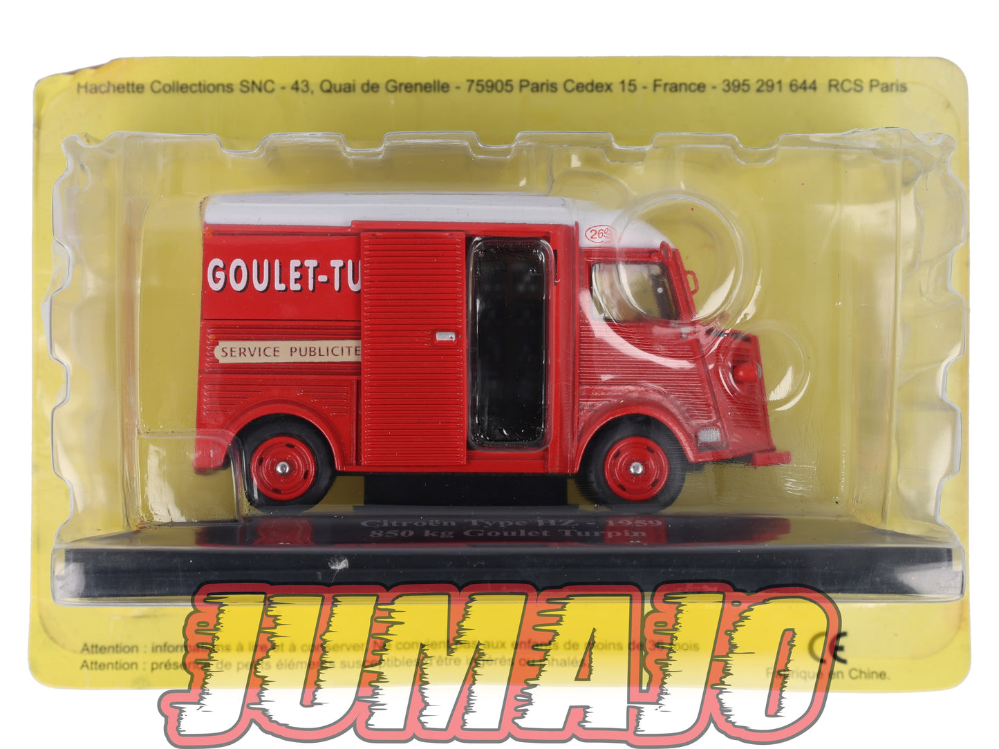 HY38 1/43 ELIGOR Hachette CITROEN Type HZ 850 kg Goulet Turpin 1959