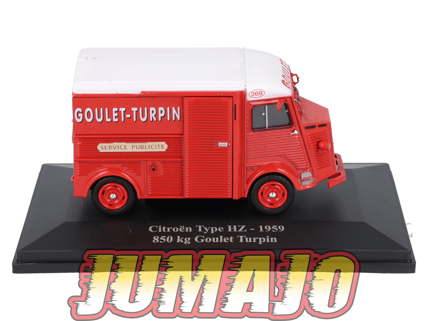 HY38 1/43 ELIGOR Hachette CITROEN Type HZ 850 kg Goulet Turpin 1959