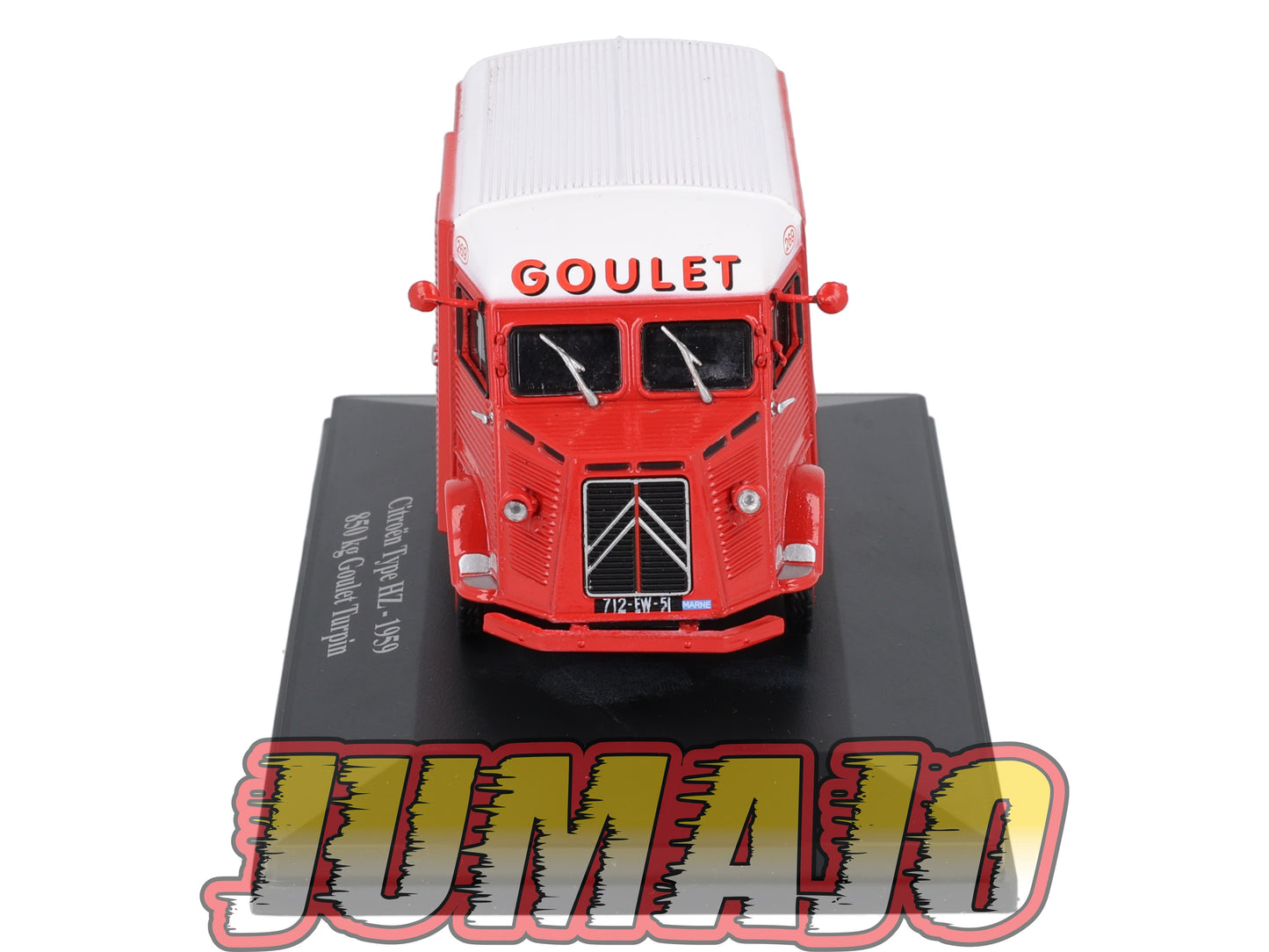 HY38 1/43 ELIGOR Hachette CITROEN Type HZ 850 kg Goulet Turpin 1959