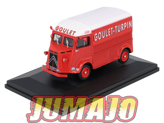 HY38 1/43 ELIGOR Hachette CITROEN Type HZ 850 kg Goulet Turpin 1959