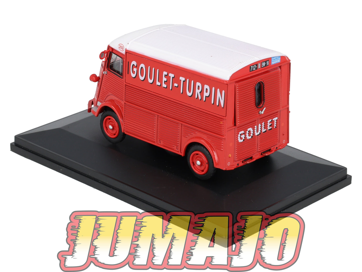 HY38 1/43 ELIGOR Hachette CITROEN Type HZ 850 kg Goulet Turpin 1959