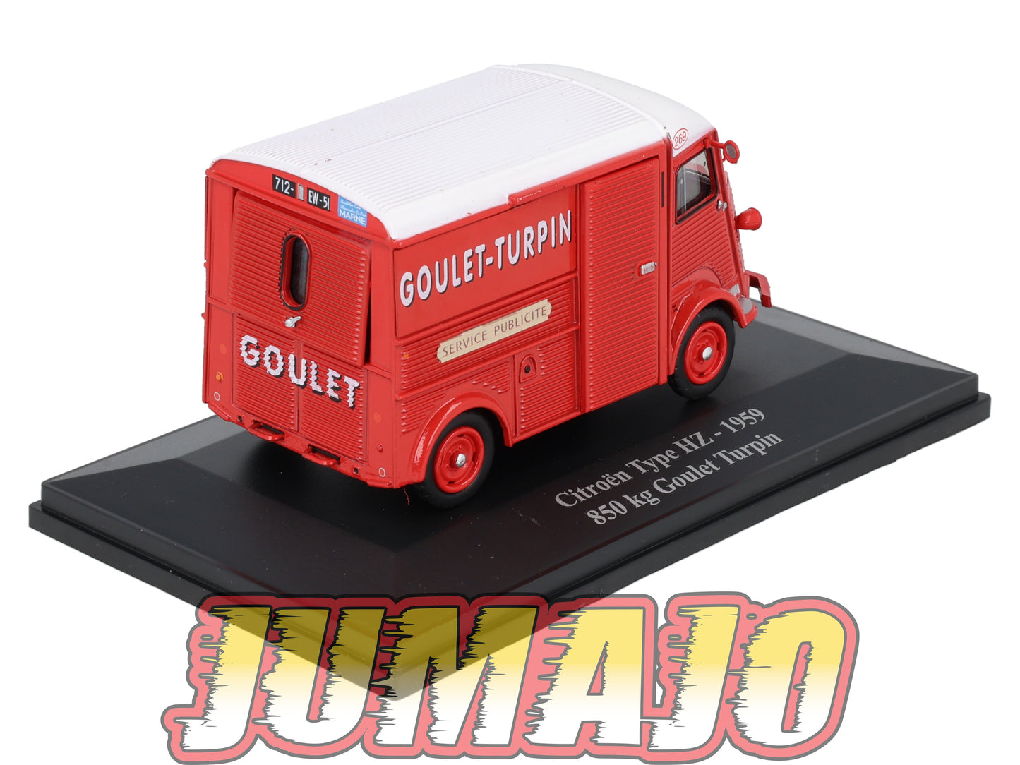 HY38 1/43 ELIGOR Hachette CITROEN Type HZ 850 kg Goulet Turpin 1959