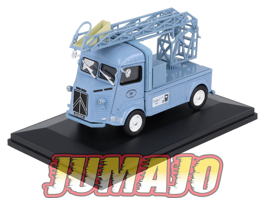 HY3 1/43 ELIGOR Hachette CITROEN Type HY 1500 kg Plateau cabine EDF 1963