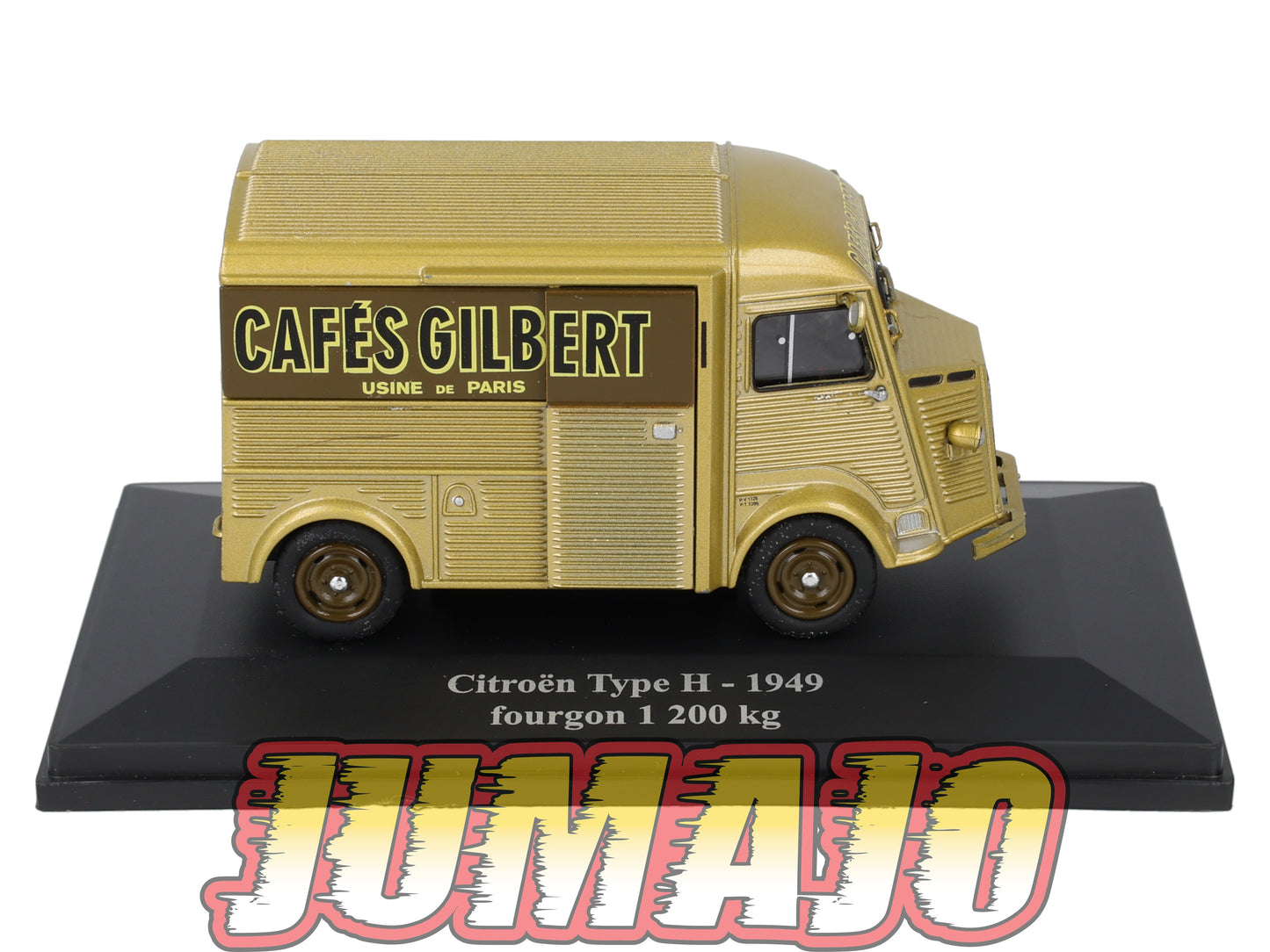 HY40 1/43 ELIGOR Hachette CITROEN Type H Fourgon 1200kg 1949 Cafés Gilbert