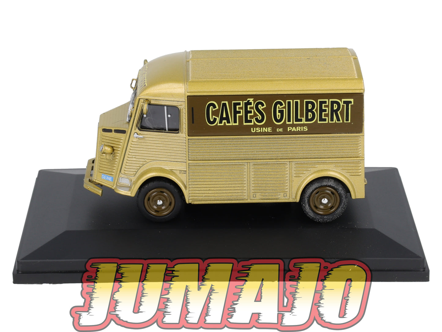 HY40 1/43 ELIGOR Hachette CITROEN Type H Fourgon 1200kg 1949 Cafés Gilbert