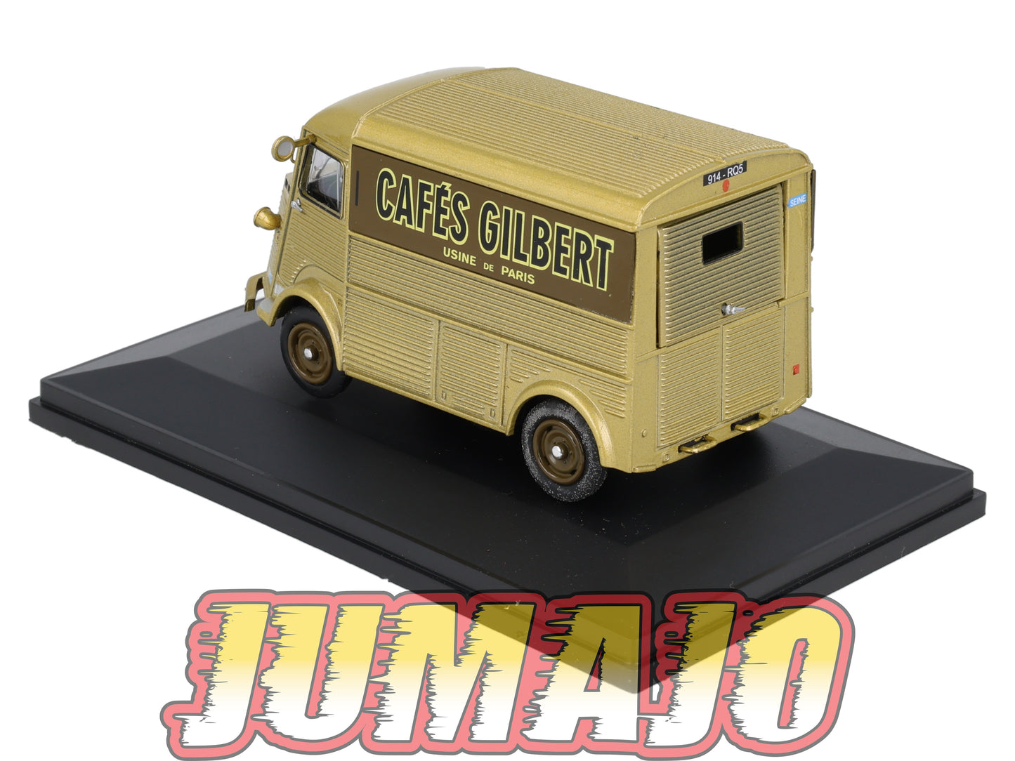 HY40 1/43 ELIGOR Hachette CITROEN Type H Fourgon 1200kg 1949 Cafés Gilbert