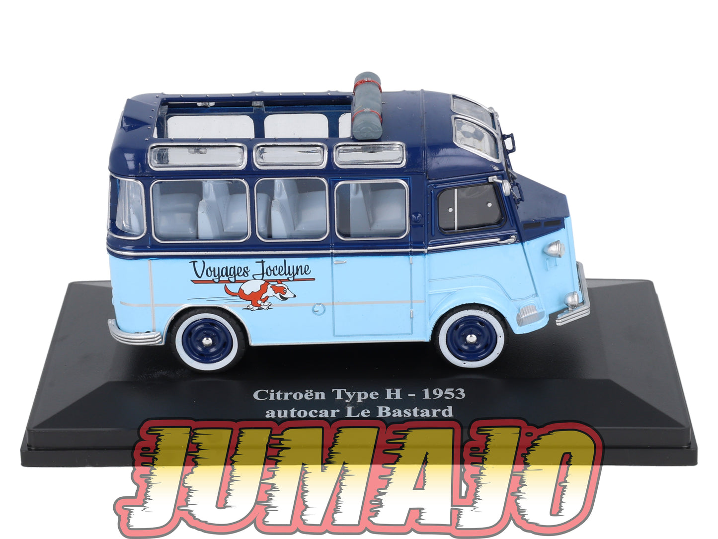 HY41 1/43 ELIGOR Hachette CITROEN Type H Autocar le Bastard 1953 Voyages Jocelyne