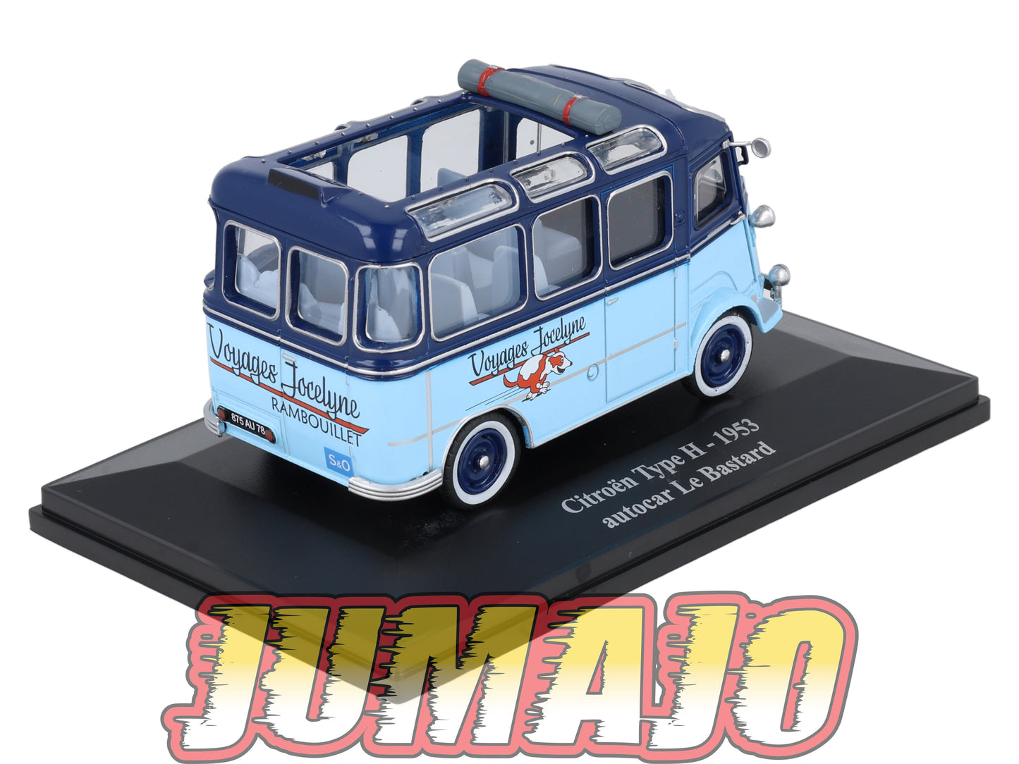 HY41 1/43 ELIGOR Hachette CITROEN Type H Autocar le Bastard 1953 Voyages Jocelyne